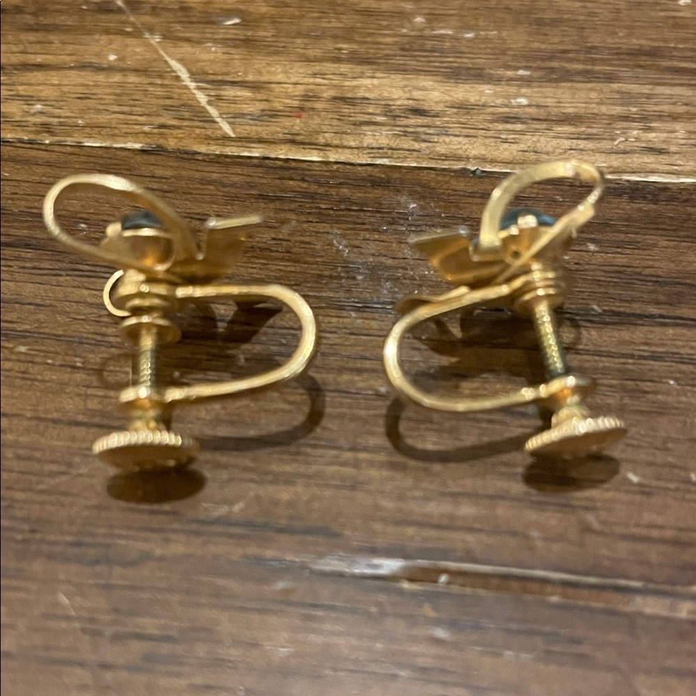 Vintage Bugbee & Niles Pin & Earrings - Picture 4 of 4